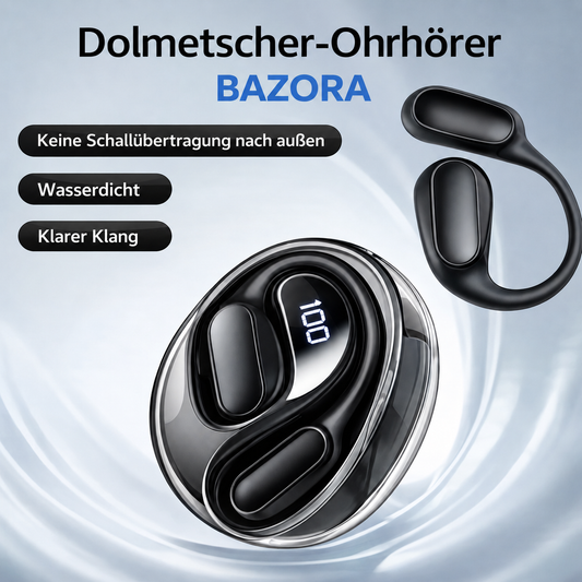 BAZORA Echtzeit-Übersetzungs-Kopfhörer